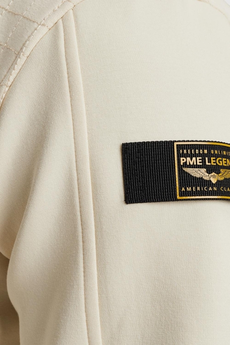 PME legend zip jacket spacer look sweat